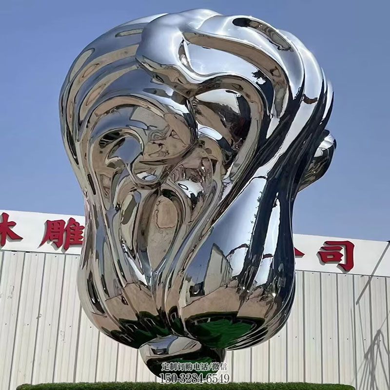 酒店白菜雕塑 广场景观大白菜雕塑供给 社区果蔬雕塑常用